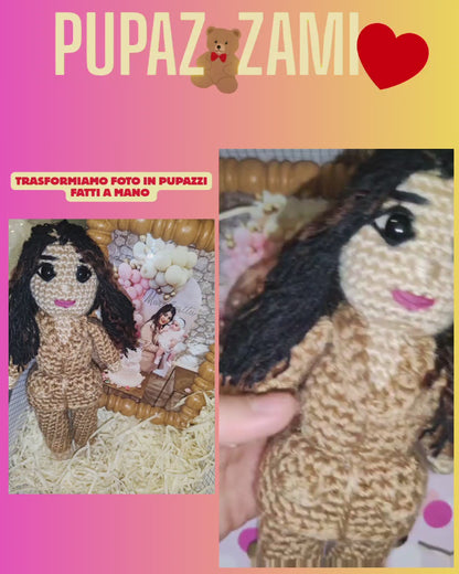 PUPAZZAMI PERSONA Il tuo Mini-Me personalizzato