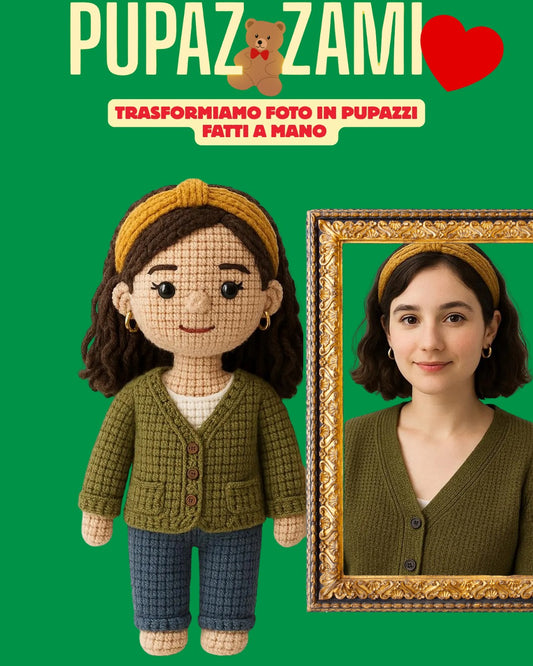 PUPAZZAMI PERSONA Il tuo Mini-Me personalizzato